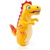 Sacco Boxe Gonfiabile Dinosauro Bambini Adulti Gioco Esterno Attività Regalo