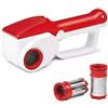 Kovalmax® GRATTUGIA ELETTRICA PER FORMAGGIO RULLO IN ACCIAIO RICARICABILE DA CUCINA