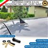 ESL ANTENNA CORTA 3,5 CM NERO FINITURA CARBONIO PER FIAT PANDA II
