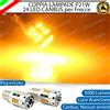 ESA 2 X LAMPADE P21W CANBUS 24 LED FIAT 500X fari alogeni LED PER FRECCE POSTERIORI