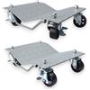 MGidea KIT COPPIA CARRELLI SPOSTA AUTO MOTO POSIZIONATORI ASSISTENTE PARCHEGGIO 680KG
