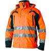 Top Swede 5217-22-10 - Giacca impermeabile Hi Vis, misura 4XL, colore: Arancione