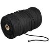 Rayher 'Filo, 3.7mm ø, 'ca. 500g, spoletta 141m, nero, '80% cotone, 20% poliestere, 4400501