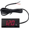 Voltmetro con display a LED blu Voltmetro portatile con voltmetro