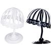2pcs Hollow-Out Hollow-Out Support Rack Display Porta del cappello per bambini
