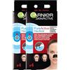 Garnier Skin Active Garnier Pure Active Nose strisce di carbone contro i punti neri 2 x 4 pezzi