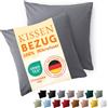 Blumtal Fodera per cuscino 50 x 50, 2 pezzi - Fodere per cuscini certificate OEK