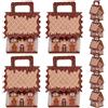 10 Pcs Porta Biscotti Di Caramelle Scatole Natalizie Dolci Per Bomboniere