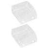 2 Pcs Porta Telecomandi Telecomando Condizionatore TV Scatole Fazzoletti