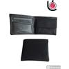 MOMODESIGN " MO-02NY Black/Black " Portafoglio Uomo 100% Vera Pelle