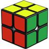 ROXENDA Cubo di Velocità 2x2, QiDi 2x2x2 Speed Cube Sticker Super-Durevole con C