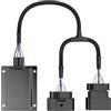 OSRAM LEDRIVING SMART CANBUS, LEDSC02-1, bypassa il sistema di rilevamento dei guasti della lampada di retrofit come Night Breaker H7LED 12V, Duobox