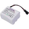 NASTIMA 7,2V 2100mAh Batteria Ni-MH Compatible con Tivoli PAL/iPAL Radio MA-1, M