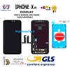 DISPALY XR DISPLAY IPHONE XR 3D TOUCH SCREEN SCHERMO CON FRAME PARI ORIGINALE GLS