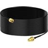 Bingfu Cavo RP-SMA Prolunga Antenna WiFi 10m RG174 Maschio a Femmina Montaggio a