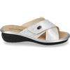 Valleverde 37107-SILVER ciabatta donna xxx PE26