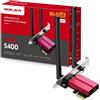 Tp-Link MA86XE V2 Pcie Adapter Axe5400Mbps Wi-Fi 6E Bluetooth 5.3, Intel Wi-Fi 6