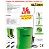 GLOBEX POMPA A SPALLA BATTERIA LITIO IRRORATRICE GIARDINAGGIO GLOBEXLT 16