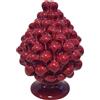 SOUVENIR PLANET PIGNA CERAMICA CM 30 BORDEAUX PORTAFORTUNA PORTA FORTUNA PR002/3