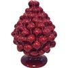 SOUVENIR PLANET PIGNA CERAMICA CM 14 BORDEAUX PORTAFORTUNA PORTA FORTUNA PR002/1