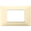 VIMAR PLACCA VIMAR PLANA LUCE INTERRUTTORE SUPPORTO 14653 3M 3MODULI VIMAR plana