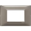 VIMAR PLACCA VIMAR PLANA LUCE INTERRUTTORE SUPPORTO 14653 3M 3MODULI VIMAR plana