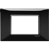 VIMAR PLACCA VIMAR PLANA LUCE INTERRUTTORE SUPPORTO 14653 3M 3MODULI VIMAR plana