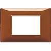 VIMAR PLACCA VIMAR PLANA LUCE INTERRUTTORE SUPPORTO 14653 3M 3MODULI VIMAR plana