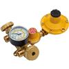 Mondial MINI CENTRALINA GAS GPL Y 2 BOMBOLE C/MANOMETRO 1 STADIO 8-12KG - 2 STADIO 4KG