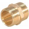 ATUSA NIPPLO NIPLES DOPPIO 1.1/2" M.M OTTONE GIALLO GIUNTO TUBO ACQUA GIUNZIONE
