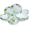 CreaTable, 22544, Serie Allround - ROYAL ORCHARD, Geschirrset, Kombiservice 10 teilig