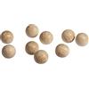 Rayher 6248500 - Sfere di legno grezzo FSC 100%, ø 10 mm, 3 mm, confezione da 35 pezzi