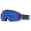 Giro Dylan Snow, Occhiali Unisex-Adulto, Bleached out Grey Cobalt/Yellow, Medium Frame