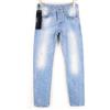 TAKESHY KUROSAWA Jeans Uomo W30 Slim In Denim Blu Effetto Usurato