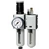 RIEGLER 100223-FU 605 - Unità di manutenzione FUTURA, PC, BG 4, G 3/4, 0,5-8 bar, HA, 1 pezzo