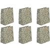 Eurowrap 223926-2C, My Garden, kraft, borsa grande - PAQ, 26,5x14x33 cm