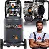 tagred Compressore Senza Olio 50 L 10 Bar Verticale Silenzioso Compressore D'Aria
