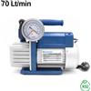VALUE Pompa vuoto monostadio 70 Lt/min per impianti gas R32 R1234YF - vacuometro ed el