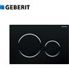 Geberit Placca per cassette GEBERIT SIGMA 20 nero - cromo - nero 115.882.KM.1