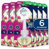 Glade Liquido Elettrico Profumatore per Ambienti, Confezione da 6 Ricariche da 20ml, Fragranza Relaxing Zen™ di Lunga Durata