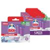 Duck Fresh Discs - Dischi Gel Igienizzanti WC, Fragranza Lavanda- Formato Scorta da 10 Ricariche e 60 Dischetti