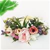 UBRAVE Fascia per corona di fiori, Coroncina di Fiori per Capelli,Corona di Fiori per C