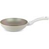 Pensofal, Padella wok, Serie White Diamond®, Alluminio con Rivestimento Antiaderente a 6 Strati, Diametro 28 cm, 3,05 Litri, Manico Soft Touch, Adatta All'induzione, Bianco