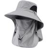 Cappello da sole a tesa larga da spiaggia per uomo e donna, pieghevole,