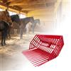 Testina di ricambio per per letame di cavallo, rastrello per pacciamatura,
