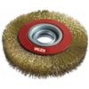 VALEX SPAZZOLA PULITRICE PER SMERIGLIATRICE DA BANCO D. 150 mm FILI ACCIAIO VALEX