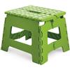 GALILEO S.P.A. SGABELLO PIEGHEVOLE IN PLASTICA cm. 28x24x21,5 h col. assortiti