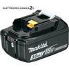 MAKITA BL1830B batteria litio 18v 3ah indicatore di carica 197599-5