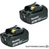 MAKITA BL1830B-2 coppia batterie litio 18v 3ah indicatore di carica ORIGINALI