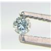 Grandi diamanti Diamante colore blu acqua reale 0,07 ct 2,54-2,57 x 1,61 mm